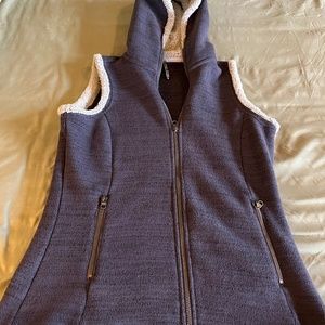 Kühl Winter Vest, Small, Gray with Off White Lining